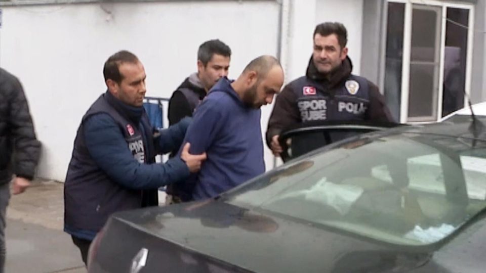 Altay kalecisini yaralayan şüpheli adliyeye sevk edildi