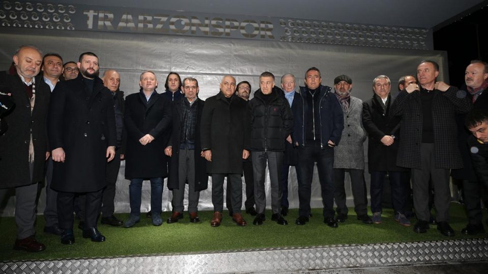 Kulüp başkanlarından Trabzon’dan birlik mesajı