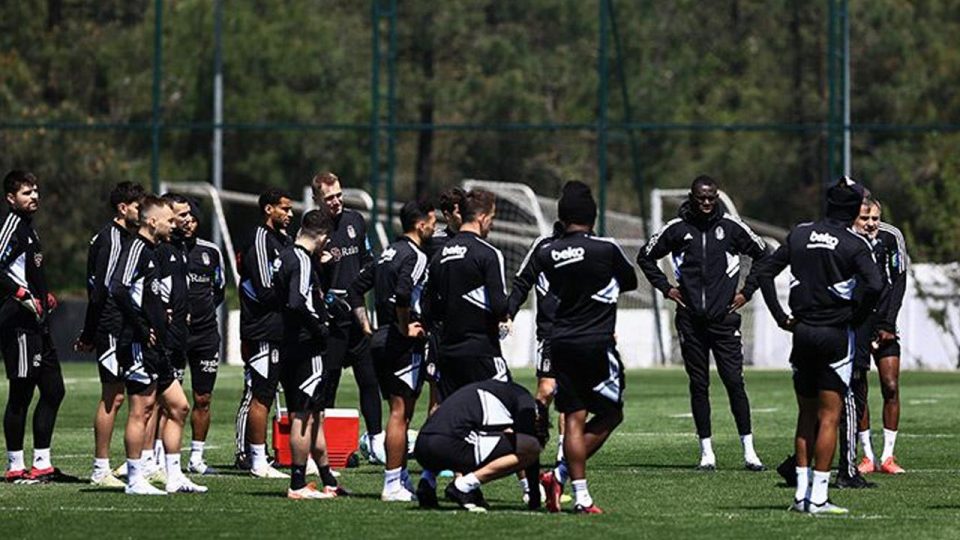 Beşiktaş’ın derbi maçı hazırlıkları tamam