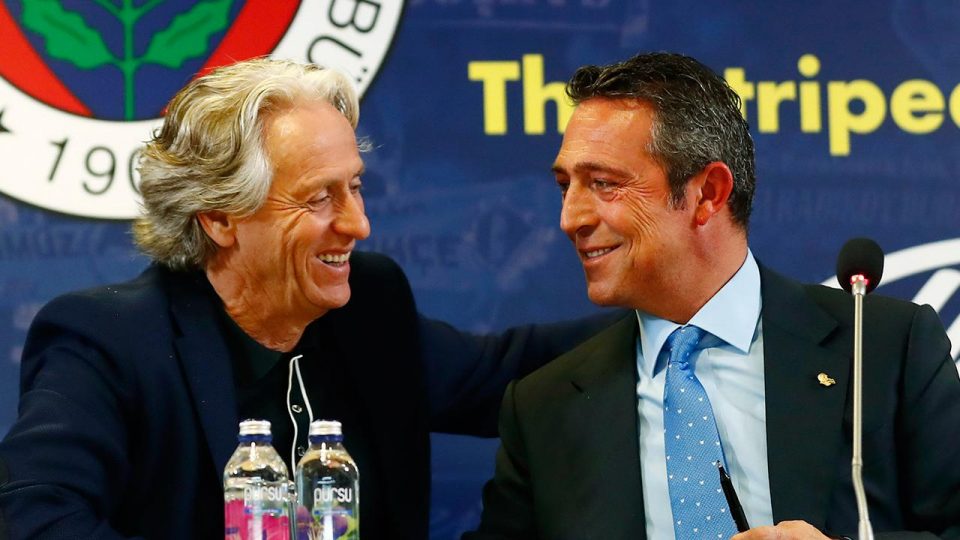 Ali Koç Jorge Jesus’tan detaylı bir rapor istedi