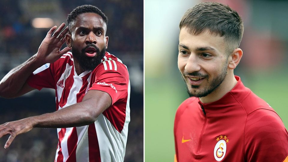 Galatasaray Cedric Bakambu ve Halil Dervişoğlu ile görüşüyor