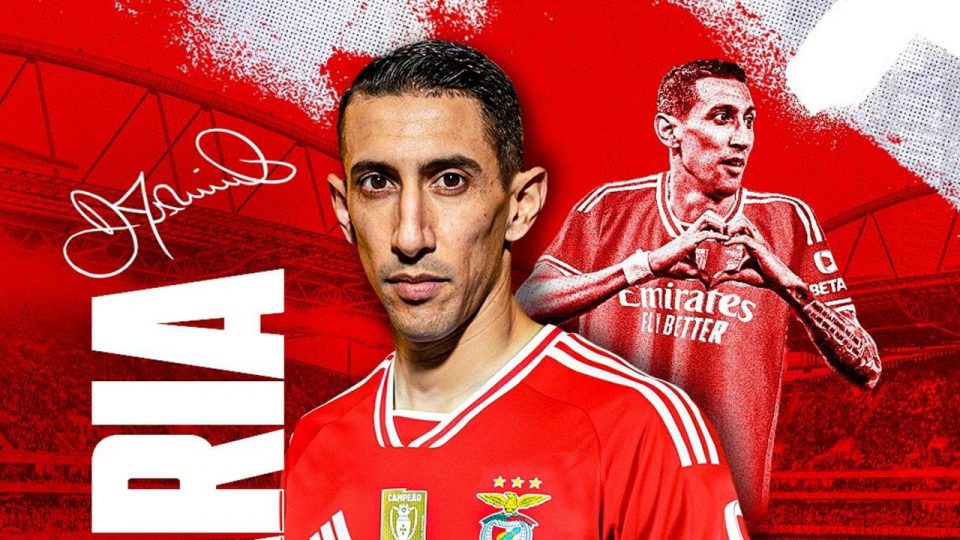 Juventus’tan ayrılan Di Maria Benfica’ya transfer oldu
