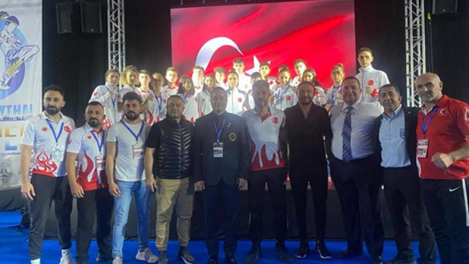 Milli muaythaiciler Akdeniz Şampiyonası’nda 19 madalya kazandı