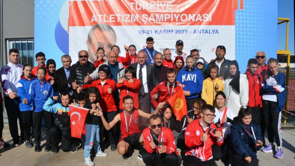 Özel Sporcular Türkiye Atletizm Şampiyonası Antalya’da gerçekleştirildi